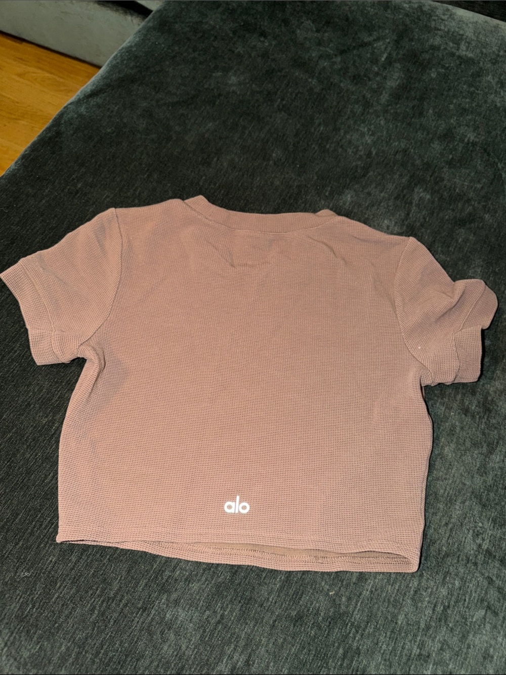 Alo waffle knit t shirt